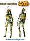 Un ensemble de 3 figurines Hasbro 2002 et leurs accessoires Star Wars