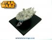 Le Faucon Millenium miniature de la guerre des étoiles et des films Star Wars