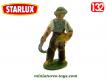 Un fermier en figurine plastique de la ferme par Starlux au 1/32e