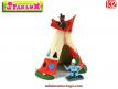 Un tepee indiens en miniature par Starlux au 1/32e incomplet