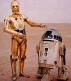 Le robot articulé D2 R2 de la guerre des étoiles par Mac Donald's