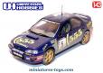 La Subaru Impreza 1995 Rallye en miniature par Universal Hobbies au 1/43e