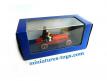 Le bolide rouge de Tintin les cigares du pharaon en miniature Atlas au 1/43e