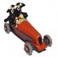 Le bolide rouge de Tintin les cigares du pharaon en miniature Atlas au 1/43e
