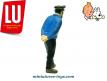 Le Capitaine Haddock en figurine plastique Tintin distribué par LU
