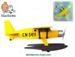 L'Hydravion jaune en miniature de Tintin et le crabe aux pinces d'or