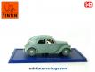 La Lancia Aprillia de Tintin au pays de l'or noir en miniature au 1/43e abimée