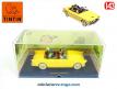 Le cabriolet Bordure de Tintin et l'affaire Tournesol en miniature au 1/43e