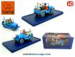 La jeep de Tintin Objectif lune en miniature par Atlas au 1/43e