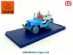 La jeep de Tintin Objectif lune en miniature par Atlas au 1/43e