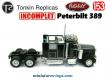 Le Peterbilt 389 en miniature par Tonkin Replicas Paccar au 1/53e incomplet
