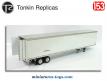 La Semi-remorque Cargo miniature par Tonkin Replicas Paccar au 1/53e