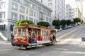 Le tramway de San Francisco en miniature jouet de style ancien par Paya