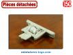 Le pare-chocs avec treuil pour camion militaire miniature au 1/50e