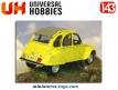 La 2cv Citroën de James Bond en miniature par Universal Hobbies au 1/43e