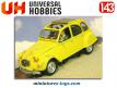 La 2cv Citroën de James Bond en miniature par Universal Hobbies au 1/43e