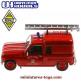 La Renault 4 Fourgonnette Sapeurs-pompiers de Nice en miniature au 1/43e