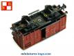Le wagon couvert Bestiaux en miniature par VB n° 24 au HO