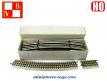 La boite de grands rails courbes miniatures par VB France au HO