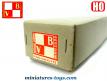 La boite de grands rails courbes miniatures par VB France au HO