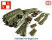 Un lot de 43 rails de la marque VB France au HO