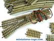 Un lot de 43 rails de la marque VB France au HO