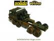 Le treuil et la manivelle du Berliet T12 porte char miniature de Solido au 1/50e