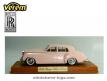 La Rolls Royce silver-cloud en miniature de Verem au 1/43e rose pale