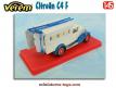 Le fourgon Citroën C4 F affichage du cirque Knie miniature par Verem au 1/45e