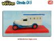 Le fourgon Citroën C4 F affichage du cirque Knie miniature par Verem au 1/45e