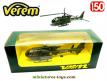 Un hélicoptère français Gazelle Hot en miniature militaire par Verem au 1/50e