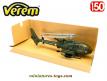 Un hélicoptère français Gazelle Hot en miniature militaire par Verem au 1/50e