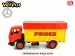 Le camion Mercedes du cirque Pinder en miniature par Verem au 1/50e