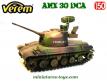 Le bloc radar complet en plastique vert des chars AMX 13 et AMX 30 Solido