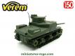 Le char américain M3 Général Lee vert en miniature par Verem au 1/50e