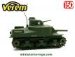 Le char américain M3 Général Lee vert en miniature par Verem au 1/50e