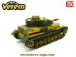 Le char Panzer IV surblindé canon court en miniature Verem au 1/50e repeint