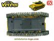 Le char Panzer IV surblindé canon court en miniature Verem au 1/50e repeint