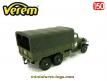 Le GMC CCKW 353 bâché en miniature militaire par Verem au 1/50e