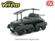 Le blindé allemand Sdkfz 232 Bussing Nag gris miniature de Verem au 1/50e