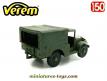 Le Dodge WC 51 4x4 bâchè en miniature militaire Verem au 1/50e 