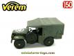 Le Dodge WC 51 4x4 bâchè en miniature militaire Verem au 1/50e 