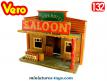 Le Saloon des cow boys miniature en bois par Vero au 1/32e incomplet
