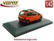 La Renault Twingo rouge corail miniature de Vitesse au 1/43ème