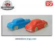 La Mercedes 180 et la Borgward TS miniatures made in Germany au H0 HO 1/87e