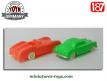 Un lot de 2 voitures miniatures made in Germany au H0 HO 1/87e