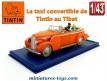 Le taxi convertible de l'album Tintin au Tibet Atlas en miniature au 1/43e