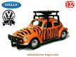 La Coccinelle Safari orange de Volkswagen en miniature de Welly au 1/32e