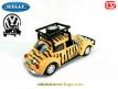 La Coccinelle Safari sable de Volkswagen en miniaturede Welly au 1/32e