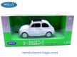 La Fiat 500 1965 blanche en miniature de Welly et Nex models au 1/24e